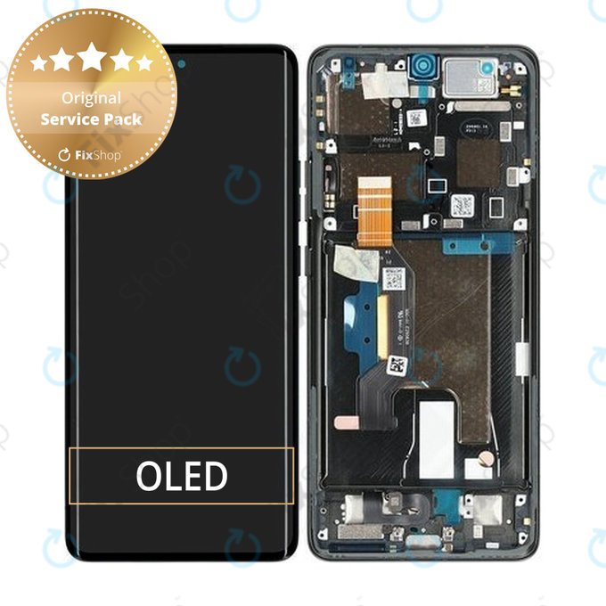 LCD Display Assembly για Motorola Edge 50 Ultra | 5D68C24483 | Forest Grey | Genuine Service Pack