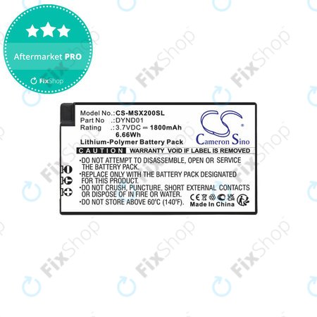 Μπαταρία για Microsoft Xbox Elite Series 2, 1800mAh, Li-Pol, 3.7V, DYND01, HQ