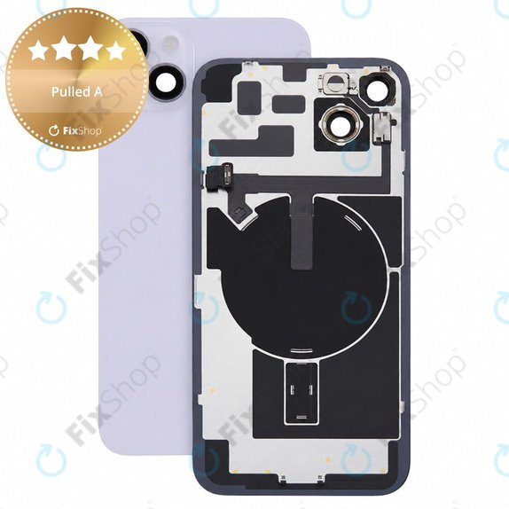 Γυαλί πίσω περιβλήματος για iPhone 14 Plus, Purple, Pulled A
