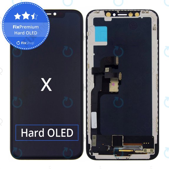 Συγκρότημα οθόνης για iPhone X, FixPremium Hard OLED