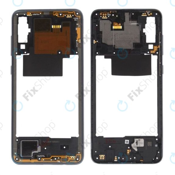 Μεσαίο Πλαίσιο για Samsung A70 A705F | Μαύρο | Black | GH97-23258A | GH97-23445A | Genuine Service Pack
