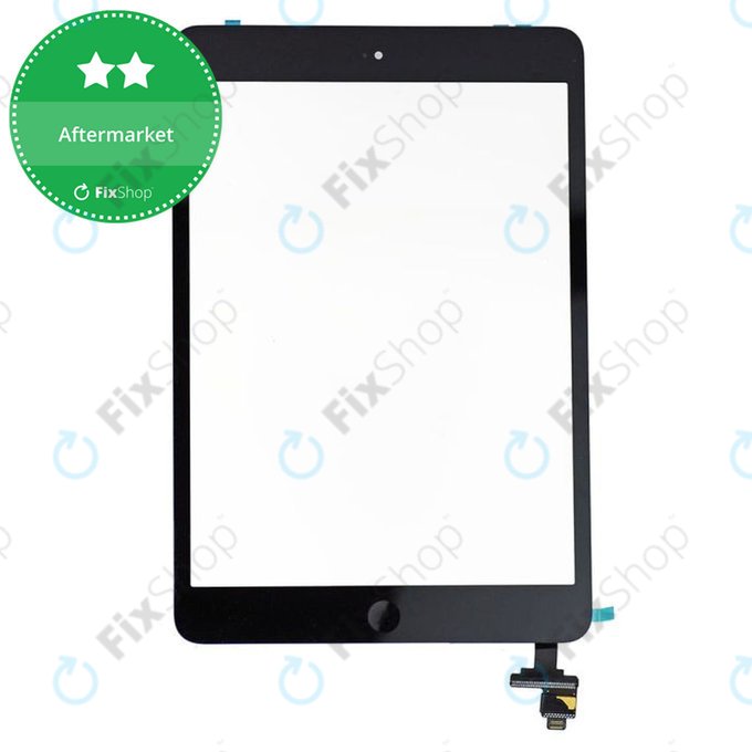 Οθόνη αφής με υποδοχή IC για iPad Mini, Mini 2, Μαύρο, Black