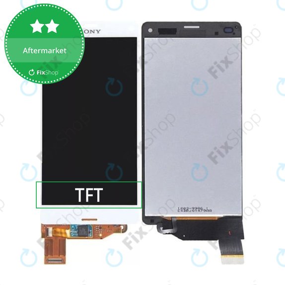 Οθόνη με οθόνη αφής για Sony Xperia Z3 Compact, D5803, Λευκό, White, Aftermarket