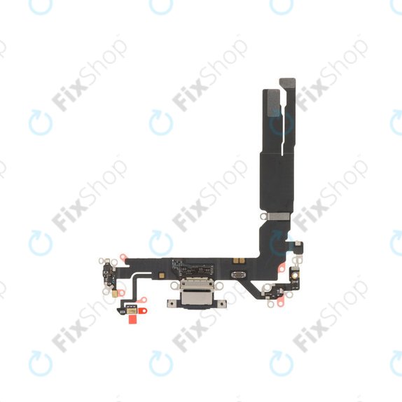 Επαφές Φόρτισης + Καλώδιο Flex για iPhone 17, Black
