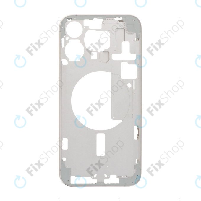 Μεσαίο Πλαίσιο για iPhone 15 Pro Max | White Titanium