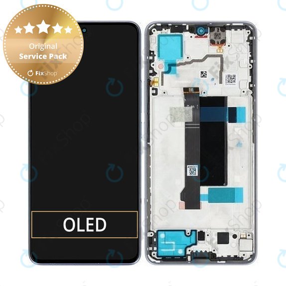 LCD Display Assembly για Xiaomi Redmi Note 13 Pro 5G 2312DRA50C | 5600030N1600 | Aurora Purple | Service Pack