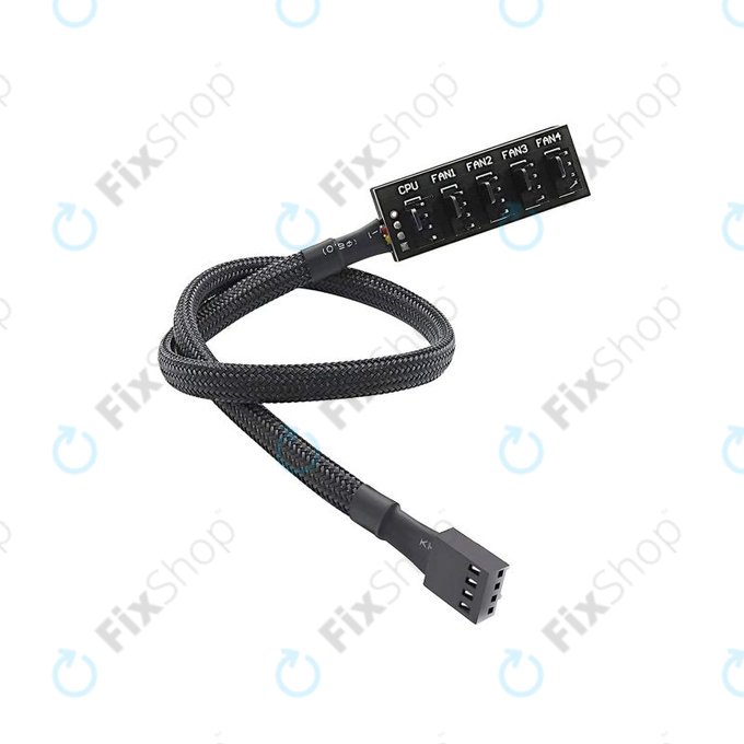 PWM hub ανεμιστήρων, 4-pin, 5 θυρών