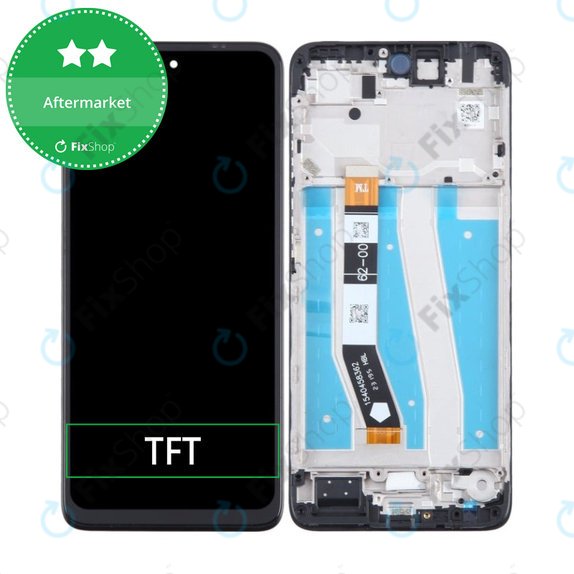 Συγκρότημα οθόνης για Motorola Moto G14, Steel Gray, Aftermarket
