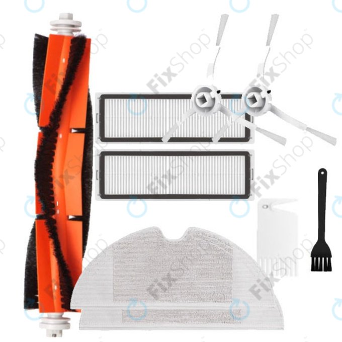 Standard Σετ (Λευκό) για Xiaomi Mi Robot Vacuum Mop (Mijia 1C) | 2 (Mijia 2C) 2 Pro+ (Mijia 1T) | Λευκό | White