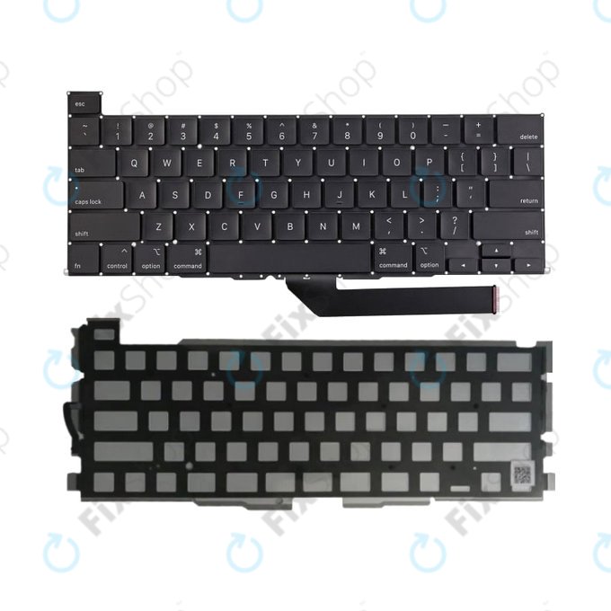 Πληκτρολόγιο + Backlight US για MacBook Pro 16" A2141 (2019)