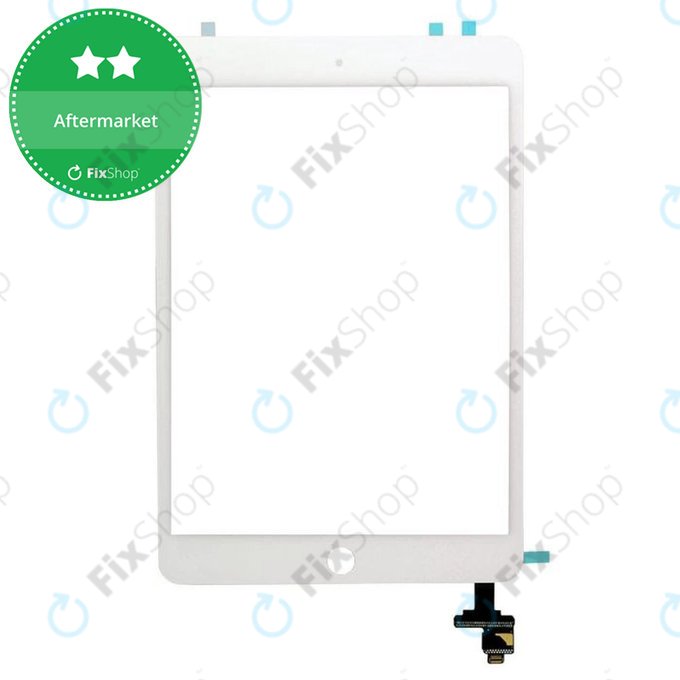 Οθόνη αφής με υποδοχή IC για iPad Mini, Mini 2, Λευκό, White