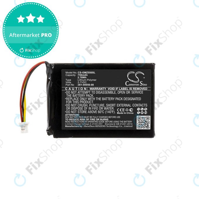 Battery για Garmin DriveSmart 5 | 55 | 65 | 361-00056-08 | 750mAh | HQ