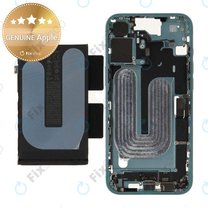 Μεσαίο πλαίσιο με μπαταρία για iPhone 16 Plus | Green | ZD076-00688 | Genuine Apple