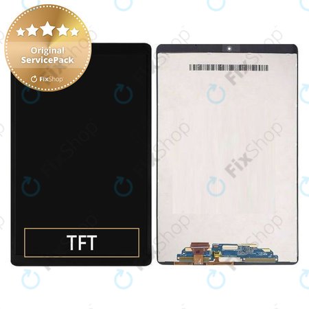 OLED/LCD Display με Touch Screen για Samsung Tab A 10.1 (2019) | T510 | T515 | GH82-19563A | GH82-19850A | Μαύρο, Black | Service Pack