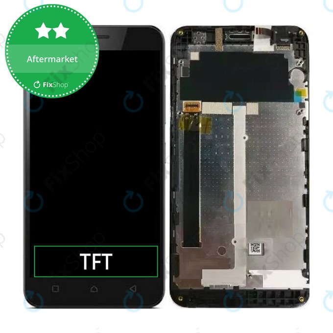 LCD Display Assembly για Lenovo VIBE C | A2020 | Μαύρο, Black | Aftermarket