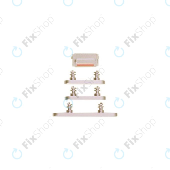 Πλαϊνά Κουμπιά για iPhone 14 Pro Max | Χρυσαφί | Gold