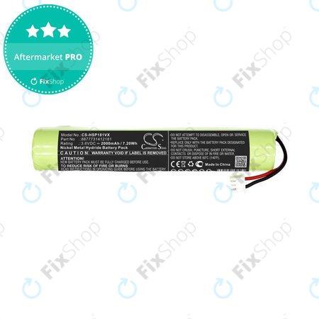 Μπαταρία για Hurricane Spin Scrubber, Brush Cleaner Mop, 2000mAh, Ni-MH, 3.6V, 8877731412181, HQ