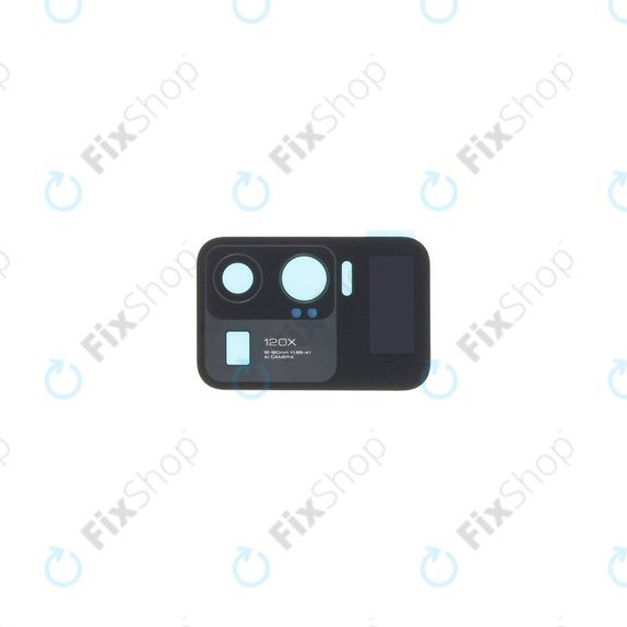 Γυαλί Φακού Πίσω Κάμερας με LCD για Xiaomi Mi 11 Ultra M2102K1G | Μαύρο | Black