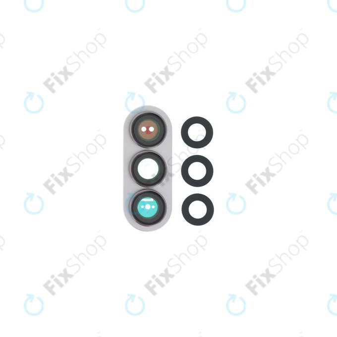 Γυαλί Φακού Πίσω Κάμερας με Πλαίσιο για Samsung Z Fold 7 F966B, Silver Shadow