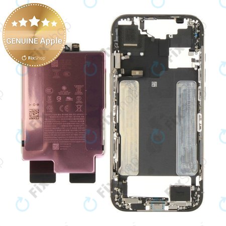 Μεσαίο πλαίσιο με μπαταρία για iPhone 17 Air | White | ZD076-00717 | Genuine Apple