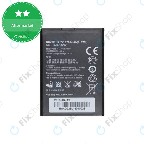 Μπαταρία για Huawei Ascend G510, Y210, Y530, HB4W1, 1700mAh
