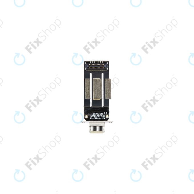 Επαφές Φόρτισης + Καλώδιο Flex για iPad Air (5th Gen 2022) | Μαύρο | Black