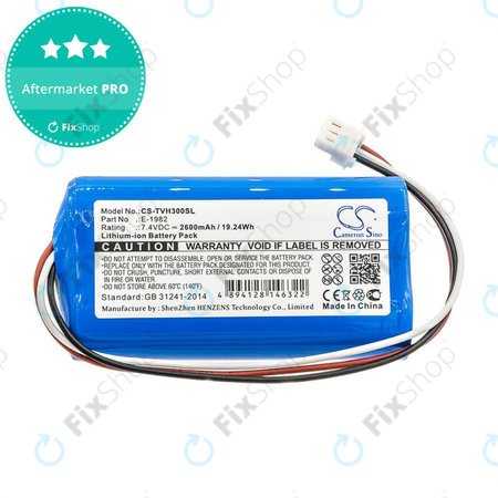 Μπαταρία για Televes H30FLEX, 2600mAh, Li-Ion, 7.4V, E-1982, HQ