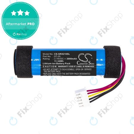 Μπαταρία για Sony SRS-XB21, 3000mAh, Li-Ion, 3.78V, ST-05, HQ