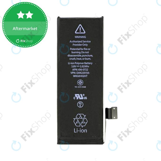 Μπαταρία για Apple iPhone 5S, 1560mAh