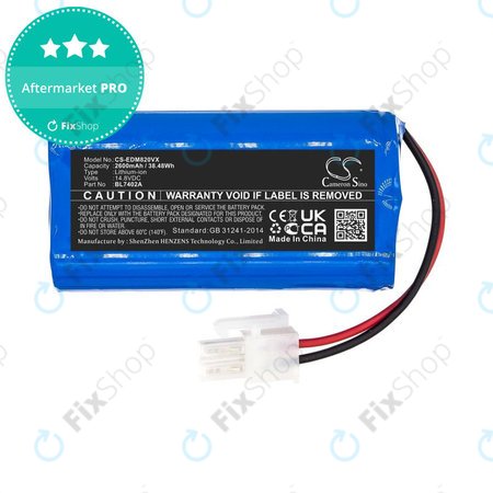 Μπαταρία για Ecovacs Deebot M82, Tesla RoboStar T50, T60, T80 Pro, 2600mAh, Li-Ion, 14.8V, BL7402A, HQ
