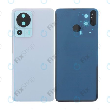 Καπάκι Μπαταρίας για Xiaomi 13 Lite | Μπλε | Πλαίσιο + Κρύσταλλο Κάμερας | Blue