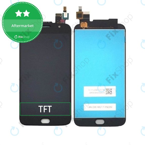 Οθόνη με οθόνη αφής για Motorola Moto G5S Plus, XT1805, Μαύρο, Black, Aftermarket