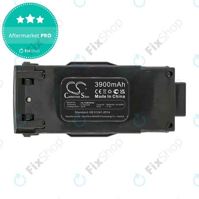 Μπαταρία για Yuneec Mantis G, Q, 3900mAh, Li-Pol, 11.4V, YUNB3S2800, HQ