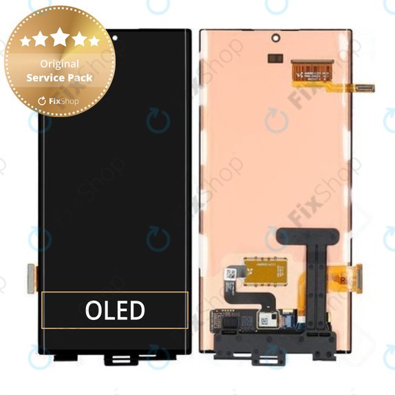 Οθόνη με οθόνη αφής για Samsung S22 Ultra, S908B, GH96-14788A, Service Pack