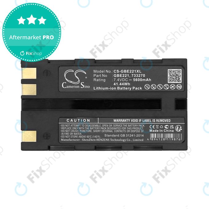 Μπαταρία για Geomax Stonex R6, Zoom 35, 5600mAh, Li-Ion, 7.4V, ZBA200, HQ