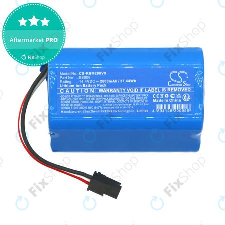 Μπαταρία για Robzone Moppy 2.0, 2600mAh, Li-Ion, 14.4V, B6006, HQ