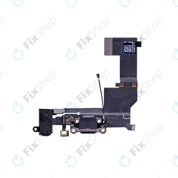 Επαφές Φόρτισης + Καλώδιο Flex για iPhone SE | Μαύρο | Black