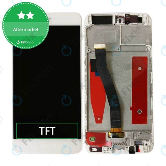 Συγκρότημα οθόνης για Huawei P10, Λευκό, White, Aftermarket