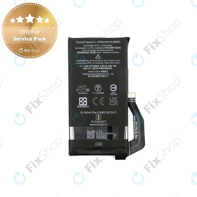 Battery για Google Pixel 7a | G949-00398-00 | GP5JE | 4385mAh | Service Pack