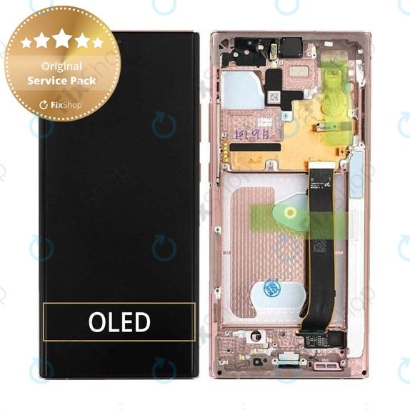 Συγκρότημα οθόνης για Samsung Note 20 Ultra, N986B, GH82-23596D, GH82-23511D, GH82-23621D, GH82-23622D, GH82-23597D, GH82-31459D, Mystic Bronze, Service Pack