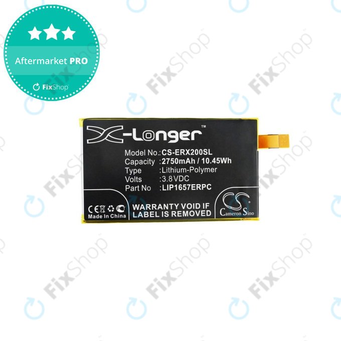 Μπαταρία για Sony Xperia XZ2 Compact, 2750mAh, Li-Pol, 3.8 V, LIP1657ERPC, HQ