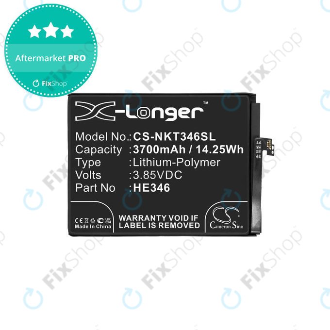 Μπαταρία για Nokia 7 Plus, HE346, 3700mAh, HQ