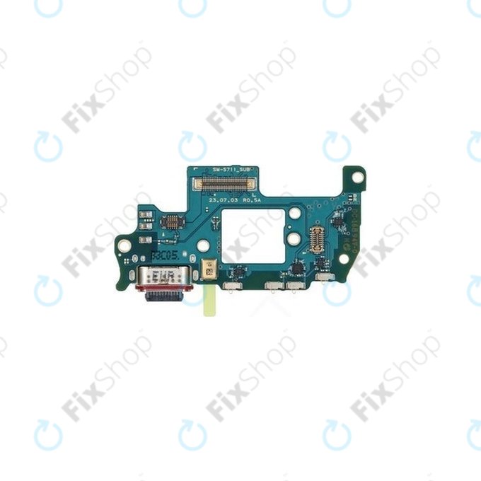 Επαφές Φόρτισης PCB για Samsung S23 FE S711B | GH96-16217A | Genuine Service Pack