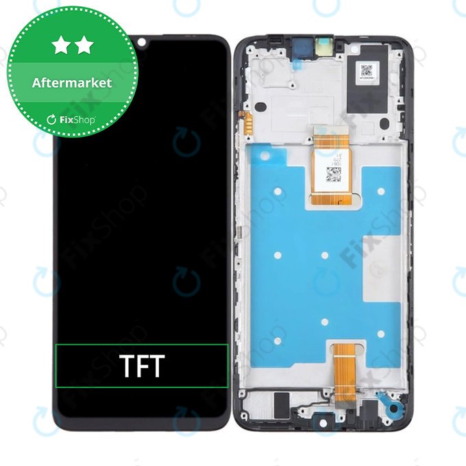 LCD Display Assembly για Honor X7a | RKY-LX1 | RKY-LX2 | Midnight Black | Aftermarket