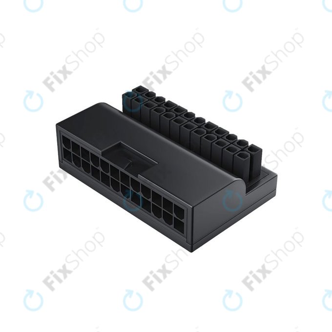 Αντάπτορας τροφοδοσίας ATX 24-pin 90° για μητρική πλακέτα