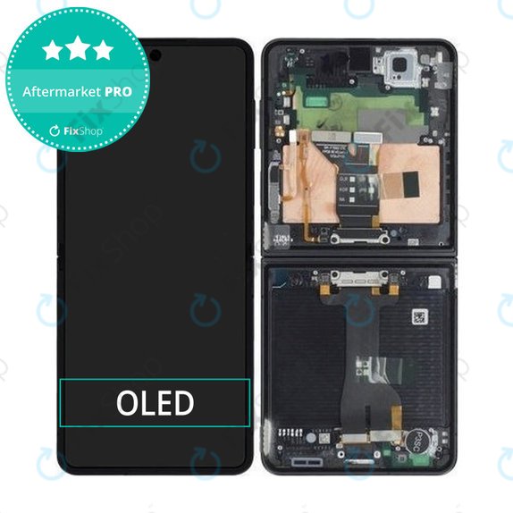 LCD Display Assembly για Samsung Z Flip 7 F766B, Jetblack