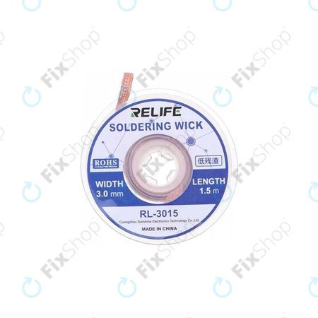 Ισχυρή Φιτίλι Αποκόλλησης (3mm) για Relife RL-3515