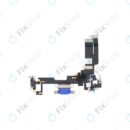 Επαφές Φόρτισης + Καλώδιο Flex για iPhone 14 | Μπλε | Blue