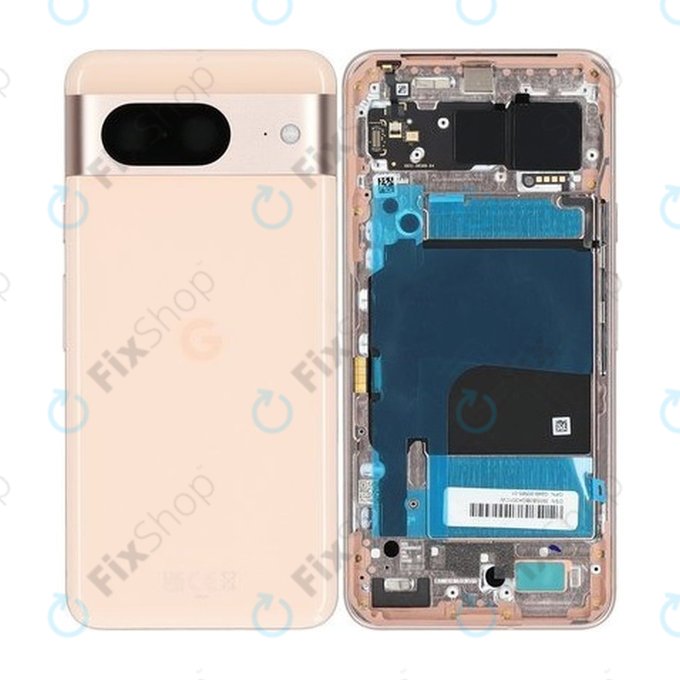 Καπάκι Μπαταρίας για Google Pixel 8 GKWS6 G9BQD | G949-00565-01 | Rose | Genuine Service Pack
