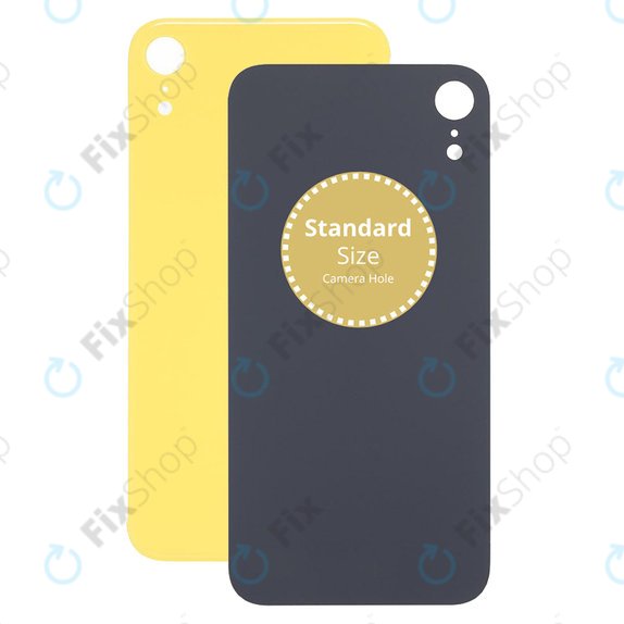 Πίσω Κάλυμμα Γυαλί για iPhone XR | Κίτρινο | Yellow